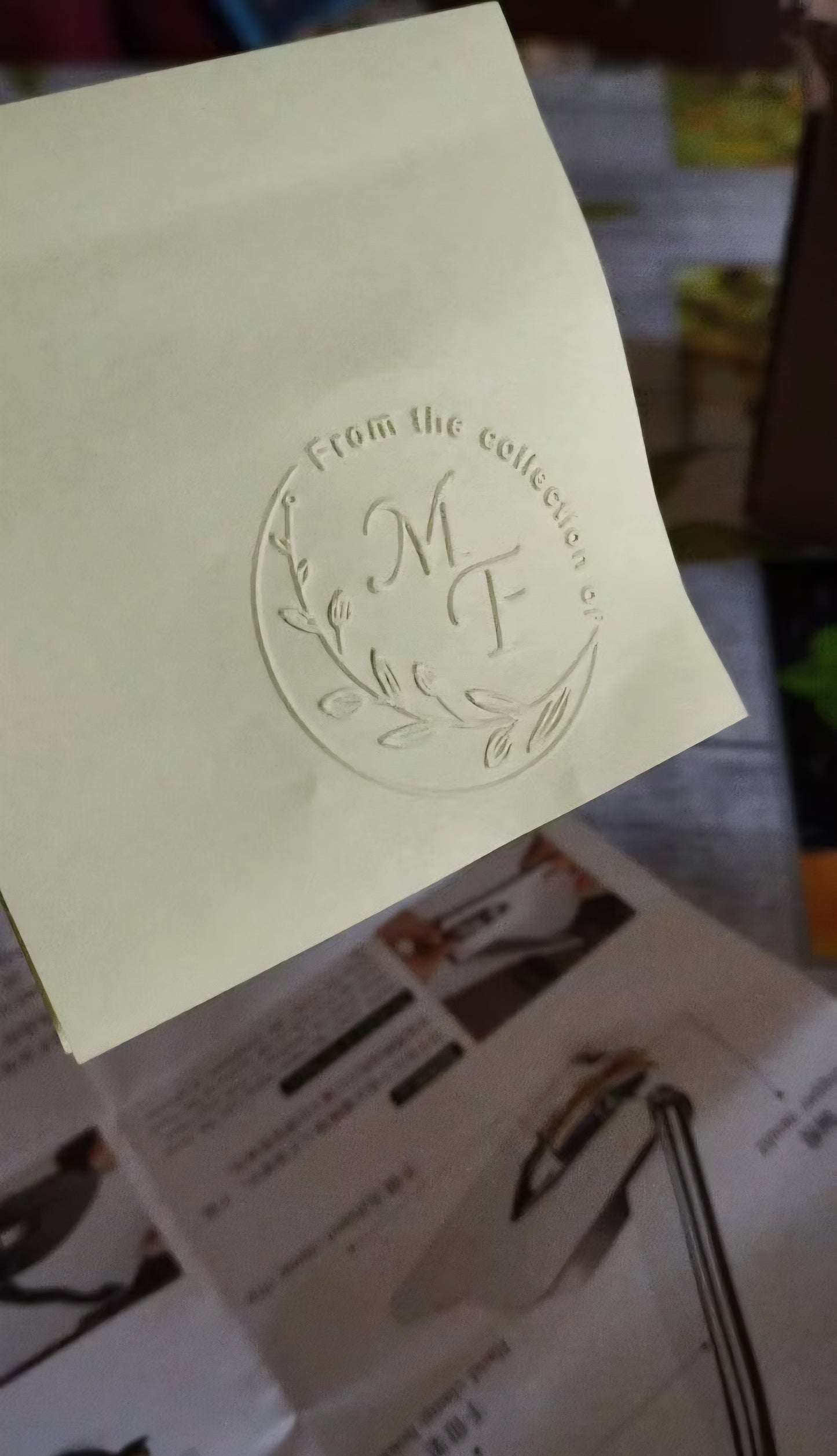 The Cozy Initials Seal