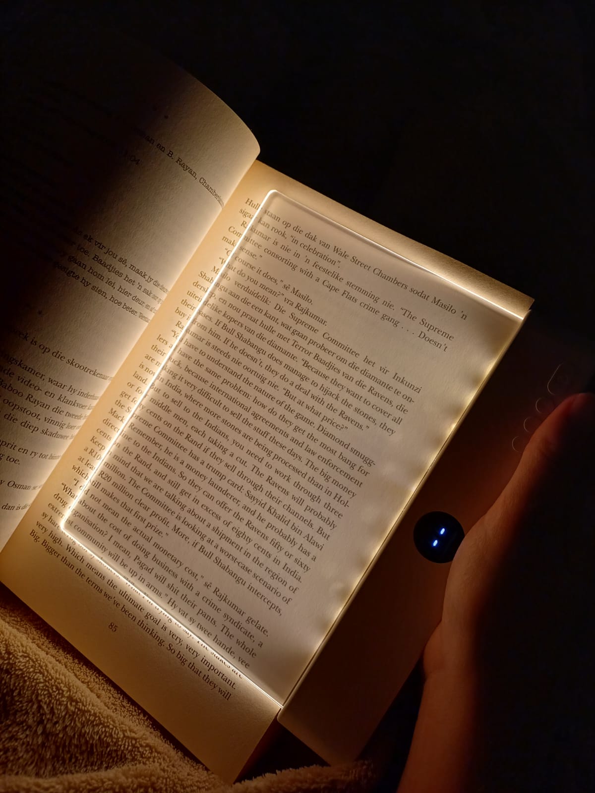 Cozy LED Book & Night Light