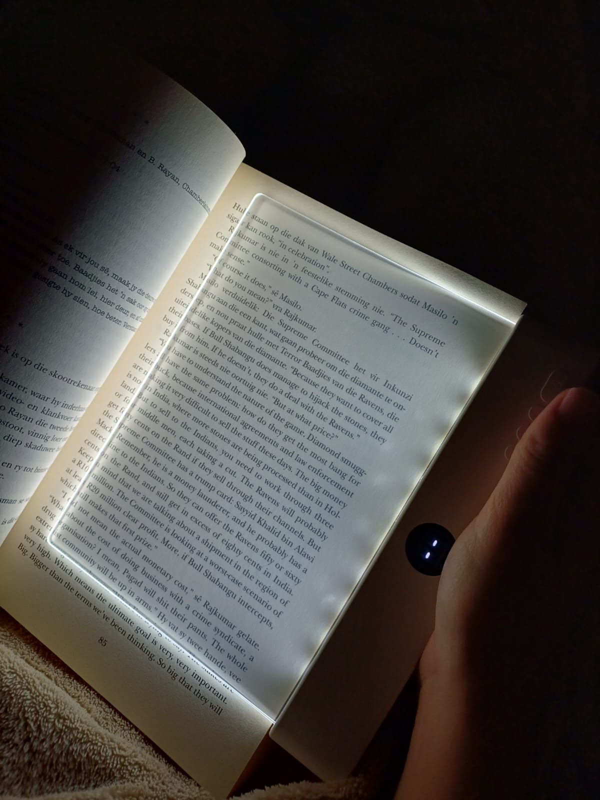 Cozy LED Book & Night Light